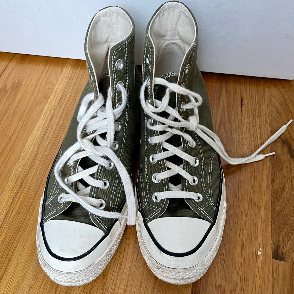 Converse Chuck Taylor 70 Green Unisex Men’s 8.5 Women’s 10.5 All Star High top - Picture 3 of 7